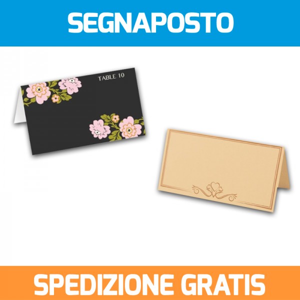 Stampa Segnaposto personalizzati online