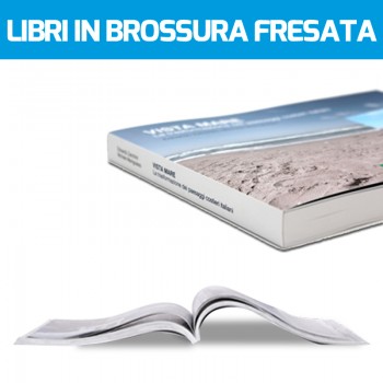 Stampa libri online in brossura fresata